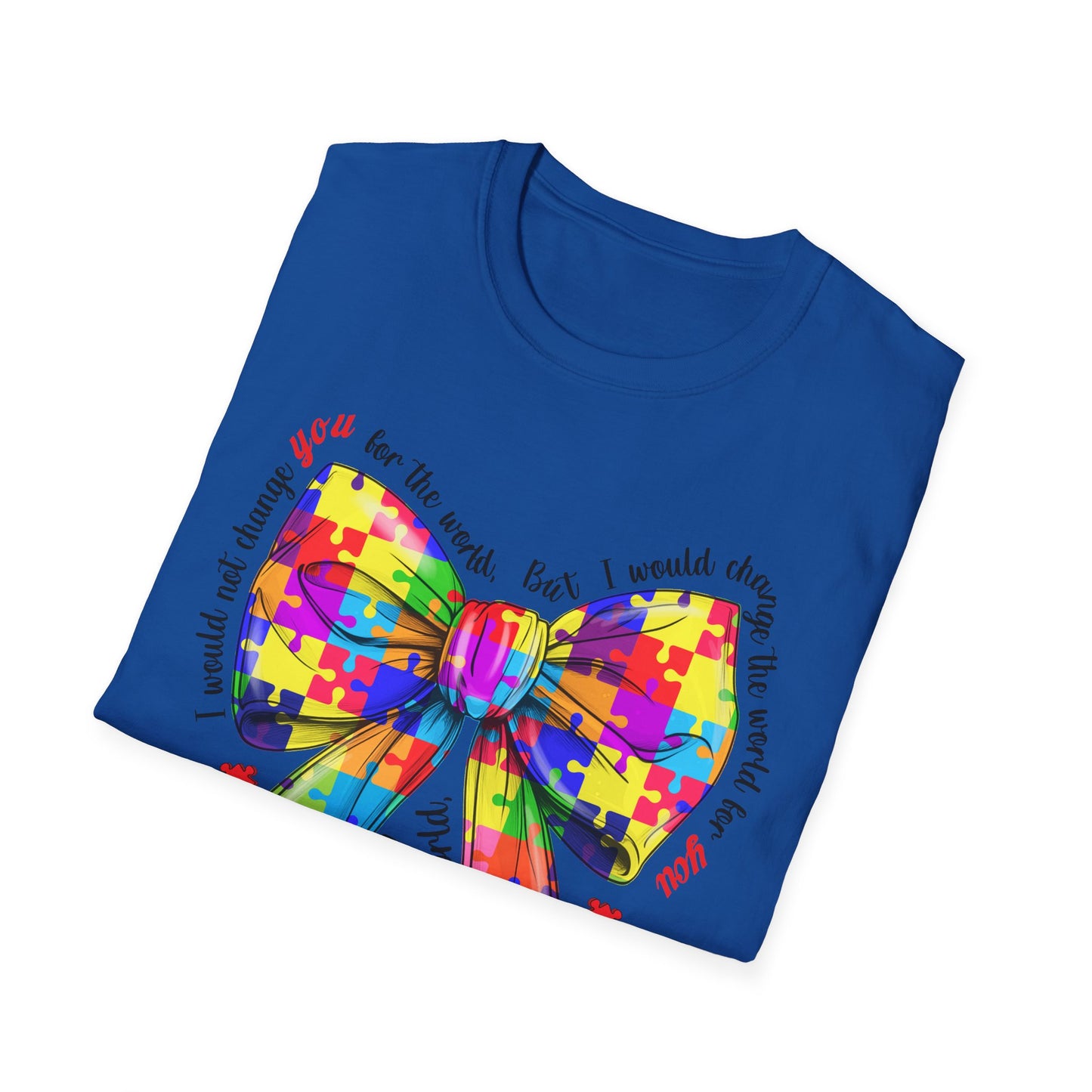 Colorful Bow Pride T-Shirt, LGBTQ+ Gift, Rainbow Graphic Tee, Unisex Fashion, Fun Party Shirt