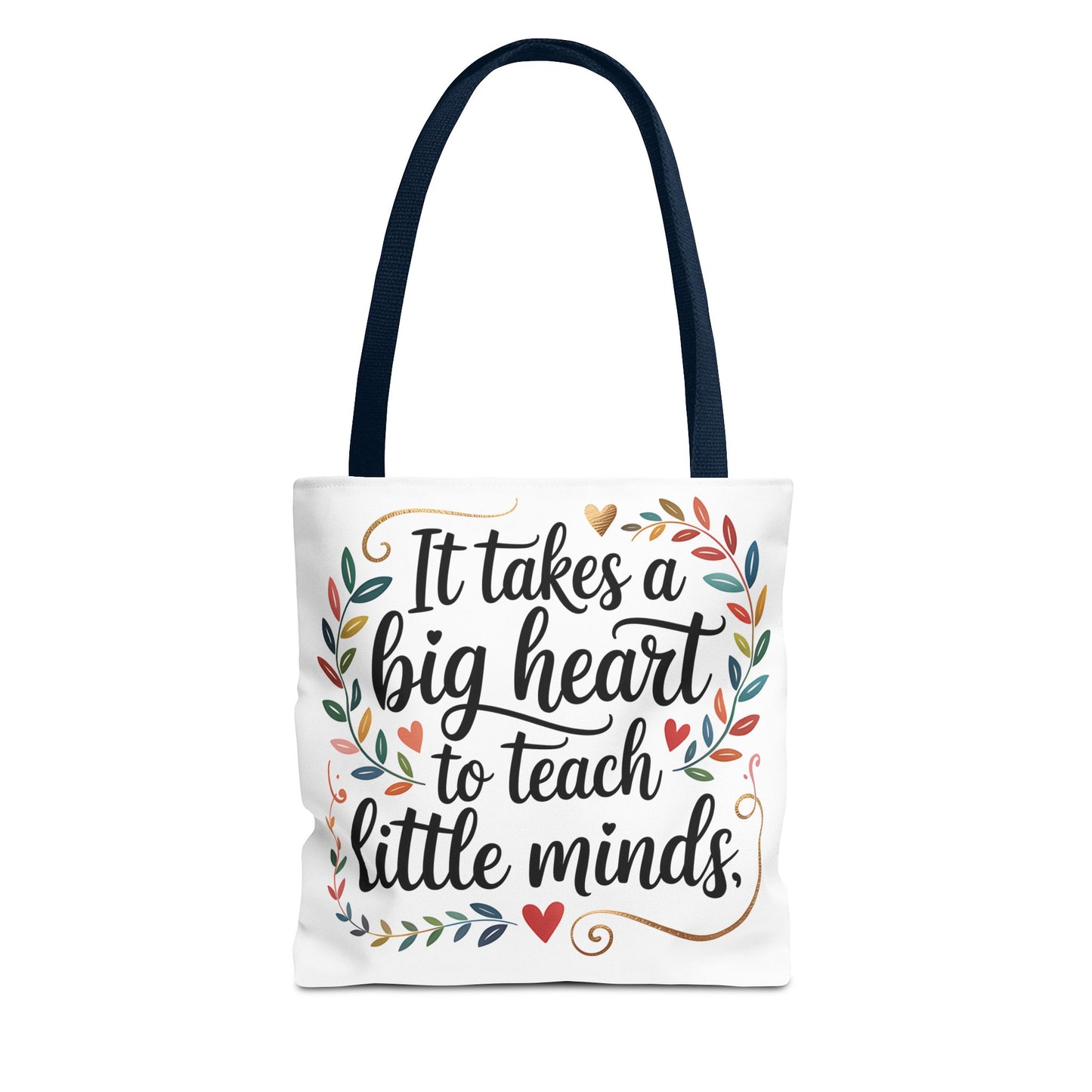 Heartfelt Teacher Tote Bag - Perfect Gift for Educators, Back to School, Teacher Appreciation, Eco-Friendly, Classroom Supplies