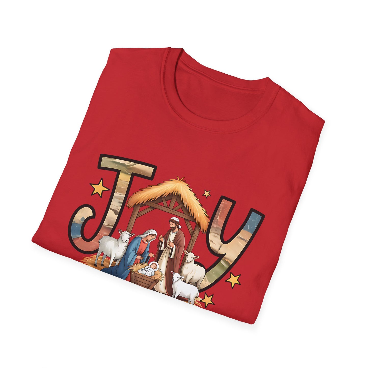 Joy to the World Nativity T-Shirt