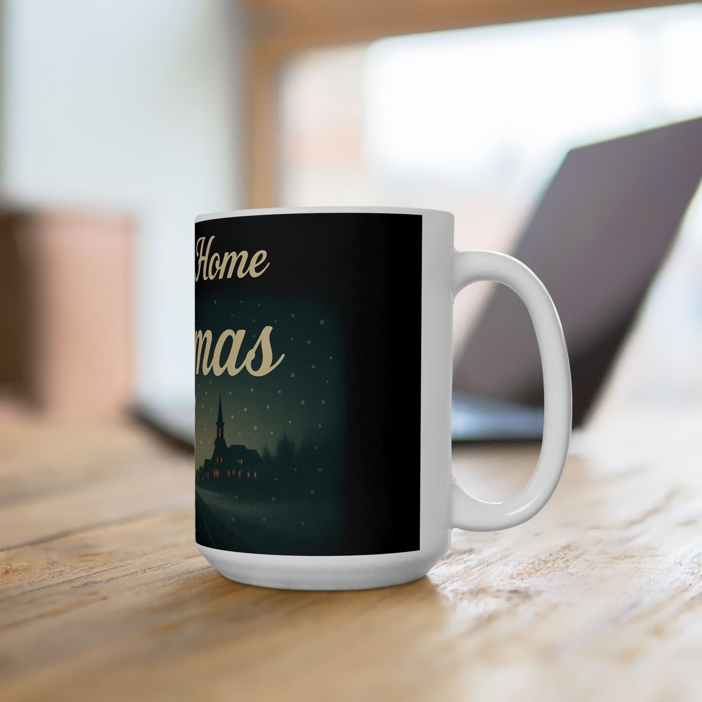 Road Home for Christmas Ceramic Mug - Perfect Holiday Gift