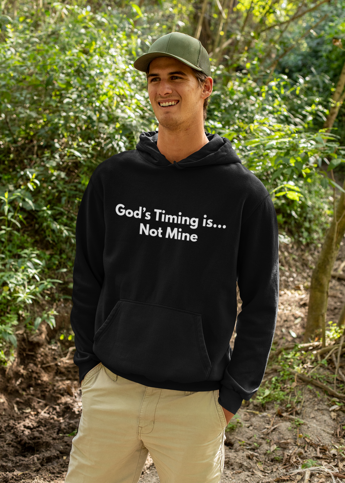 Gods Timing is... Not Mine Hoodie
