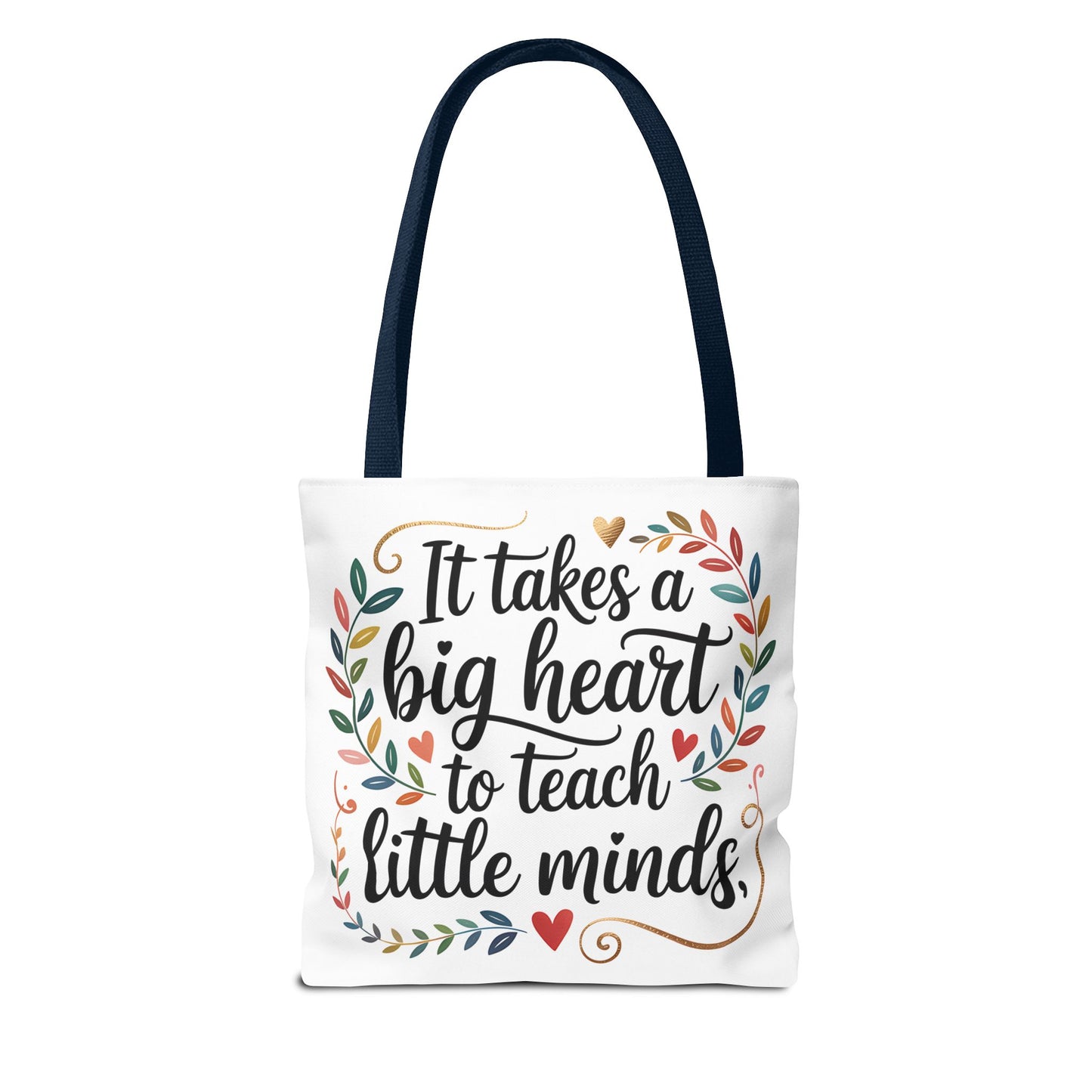 Heartfelt Teacher Tote Bag - Perfect Gift for Educators, Back to School, Teacher Appreciation, Eco-Friendly, Classroom Supplies