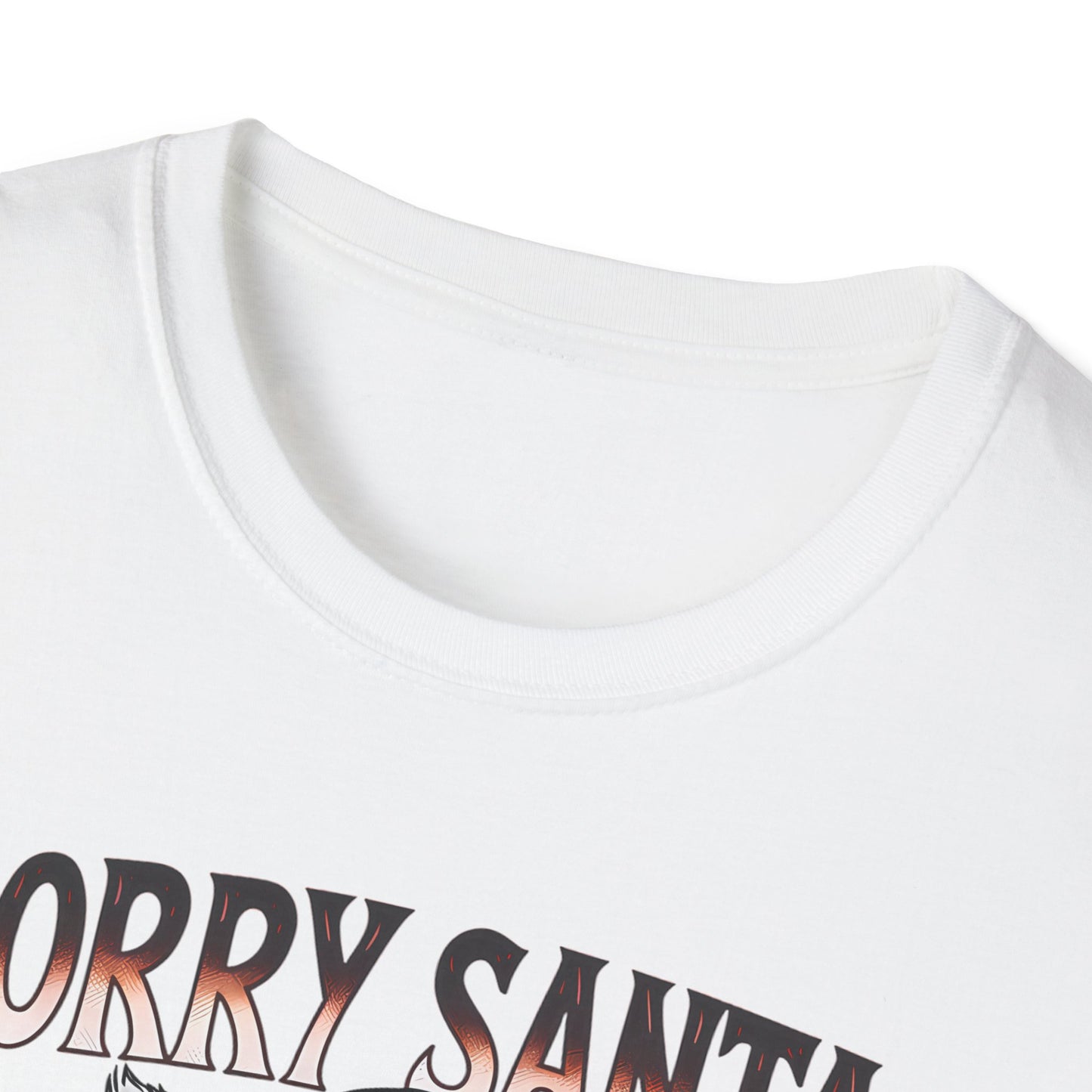Sorry Santa I've Been Feral T-Shirt — Funny Raccoon Christmas Tee