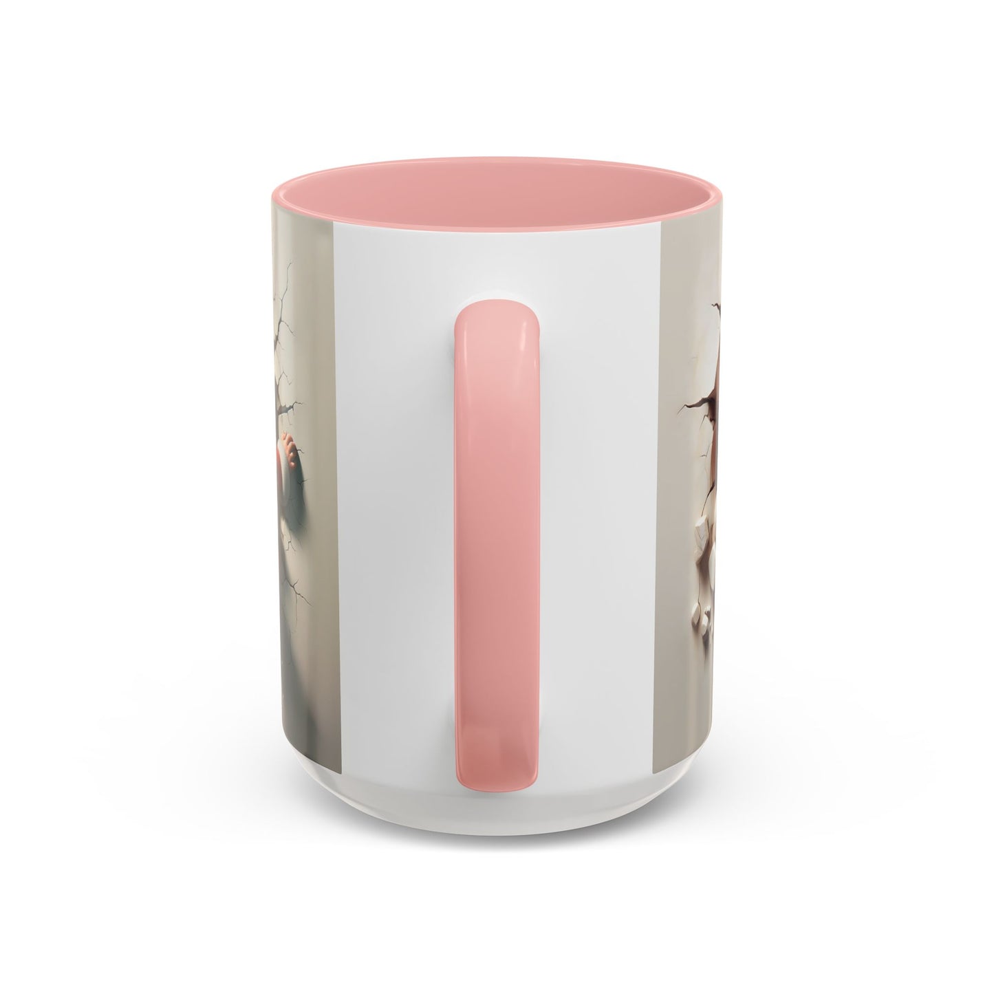 Santa Holiday Accent Coffee Mug - Fun Festive Design