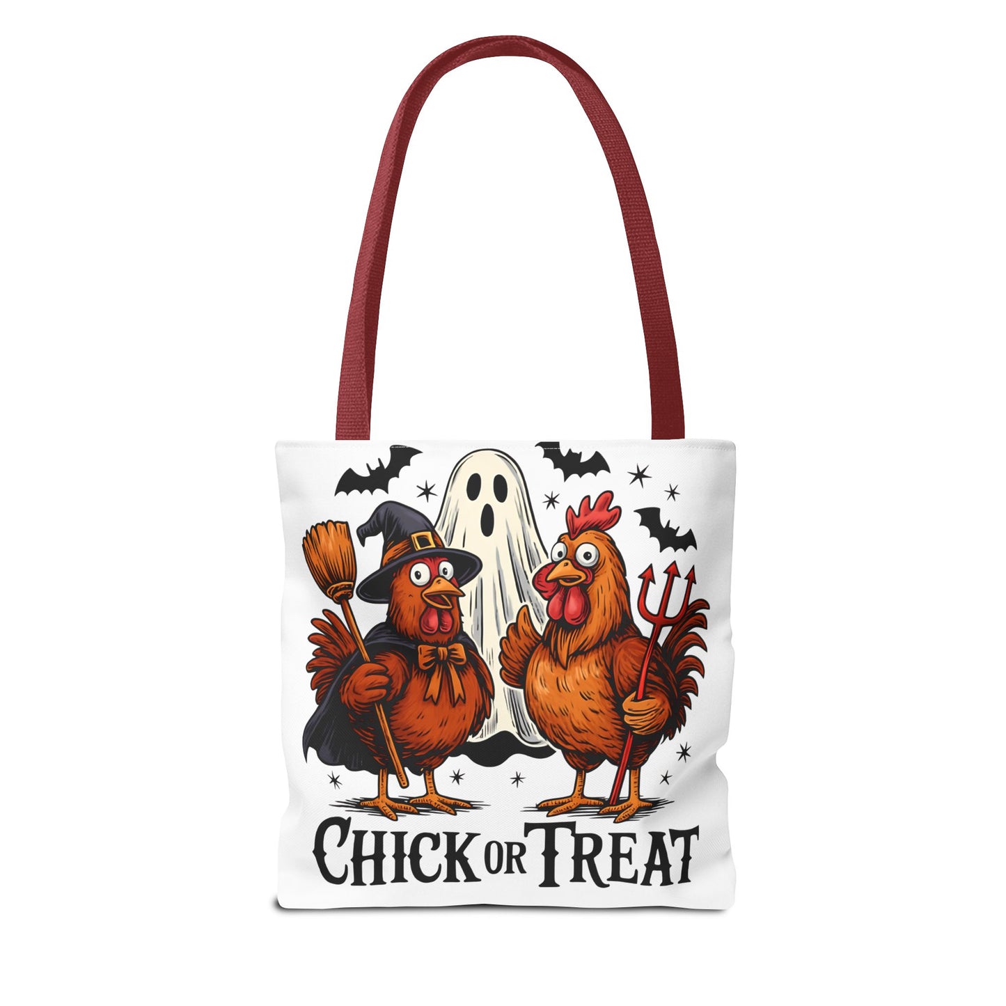 Halloween Chick or Treat Tote Bag