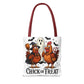 Halloween Chick or Treat Tote Bag