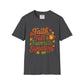 Autumn Faith Tee: Fall Favorite Sweaters, Unisex Softstyle T-Shirt, Thanksgiving Gift, Cozy Casual Wear, Faith-Based Apparel