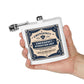 Emergency Hydration Unit Stainless Steel Flask — 6oz Novelty Hip Flask