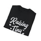 Raising Tiny Disciples Unisex Softstyle T-Shirt, Comfortable T-Shirt, Family Reunion Gift, Casual Wear, Faith-Based Apparel, Cute Kids Theme
