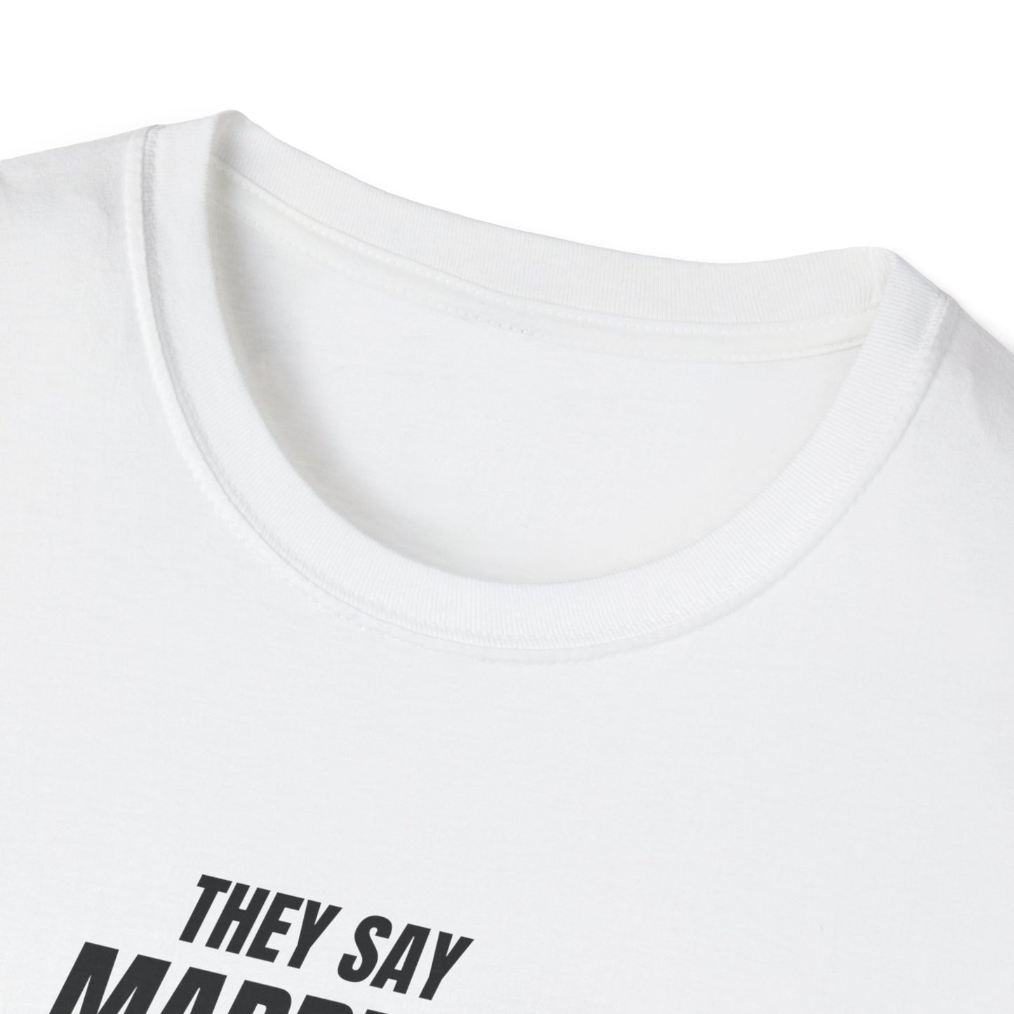 Jurassic Park T‑Shirt – "They Say Marriage Is Like a Walk in the Park" Dinosaur Humor Tee