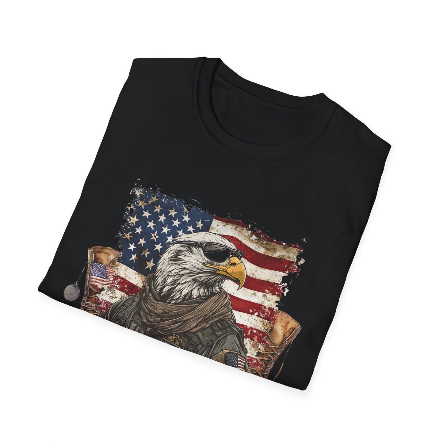 Proud Veteran Unisex T-Shirt | Patriotic Tee for Veterans, Comfortable Casual Wear, Military Appreciation Gift, Independence Day Apparel