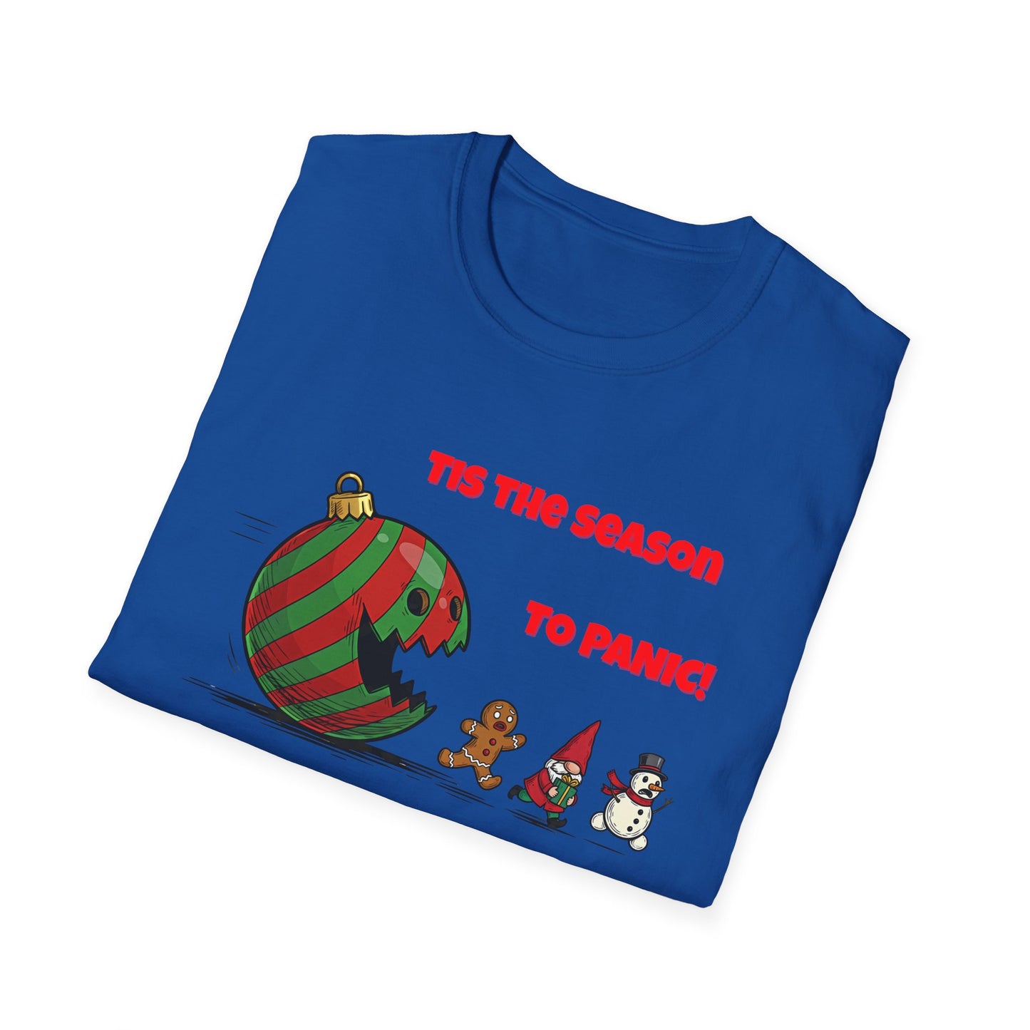 Holiday Panic Santa T-Shirt