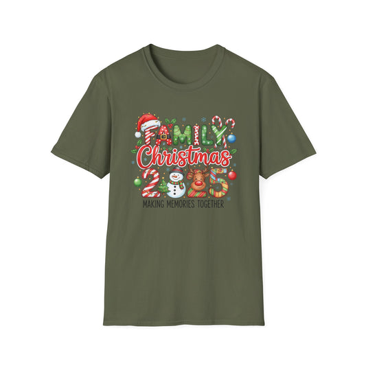 Family Christmas T-Shirt 2023 - Making Memories Together