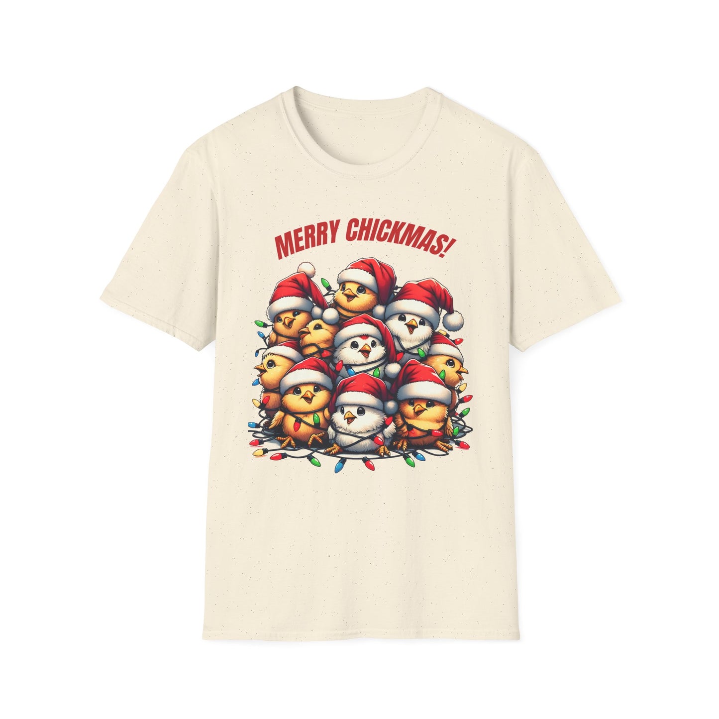 Merry Chickmas Funny Christmas Chickens T-Shirt