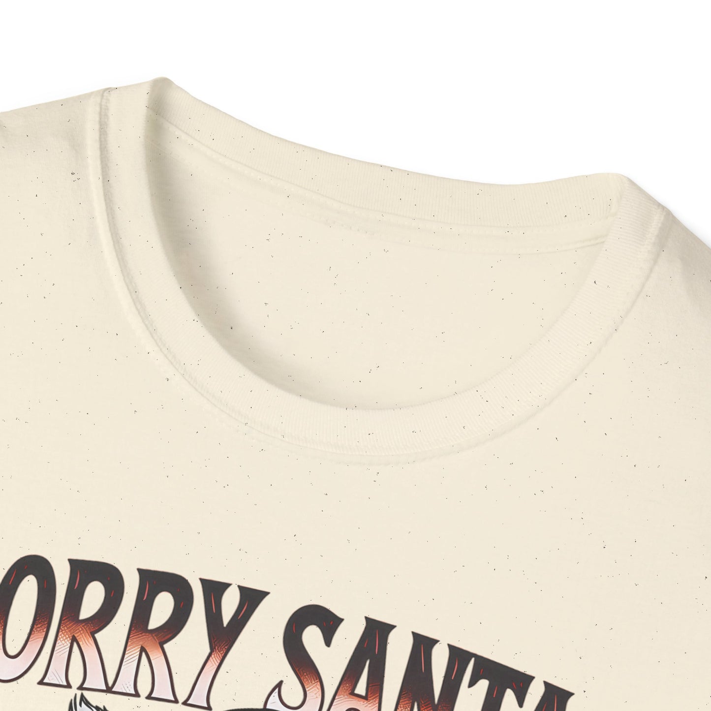 Sorry Santa I've Been Feral T-Shirt — Funny Raccoon Christmas Tee