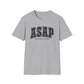 ASAP 'Always Stop And Pray' Graphic T-Shirt — Vintage Collegiate Lettering