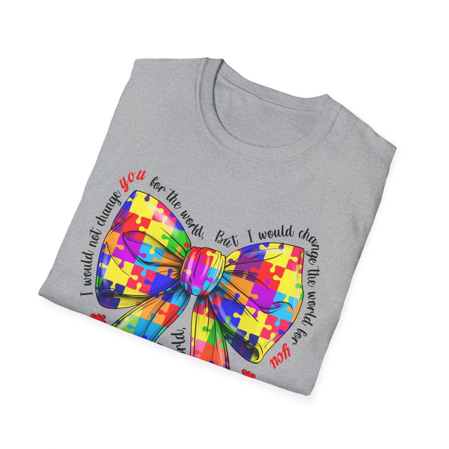 Colorful Bow Pride T-Shirt, LGBTQ+ Gift, Rainbow Graphic Tee, Unisex Fashion, Fun Party Shirt