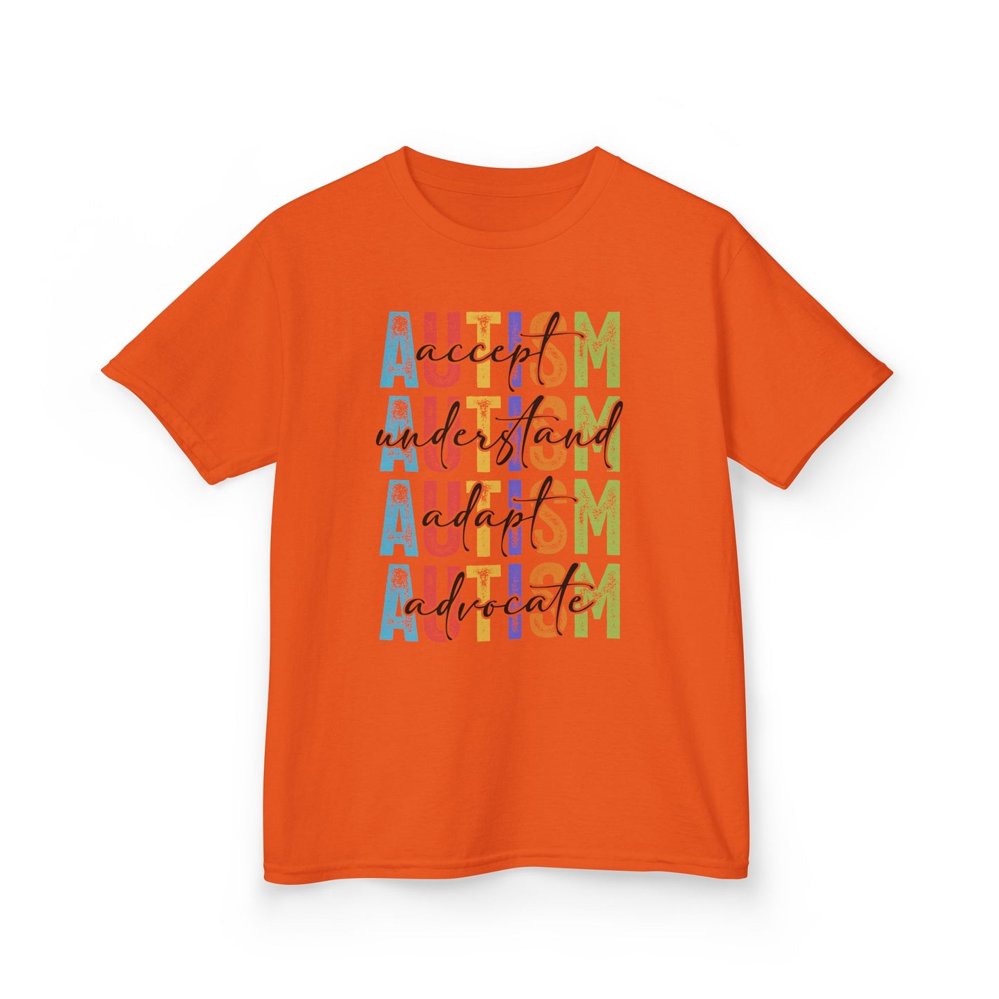 Colorful Autism Awareness Kids Tee, Support Autism, Gift for Kids, Inclusive Fashion, Awareness Month, Fun T-Shirt