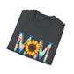 Colorful Mom Sunflower T-Shirt - Perfect Gift for Mother's Day, Birthday, Family Gatherings, Stylish Summer Wear