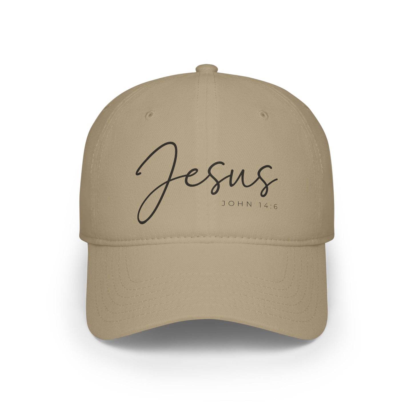 Faith-Inspired Low Profile Baseball Cap | Jesus Hat for Everyday Wear, Gift for Believers, Trendy Cap, Christian Apparel, Casual Headwear
