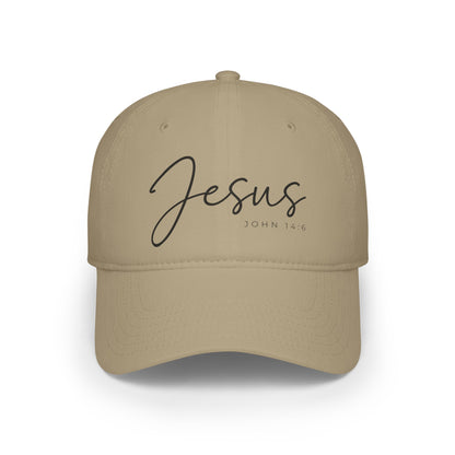 Faith-Inspired Low Profile Baseball Cap | Jesus Hat for Everyday Wear, Gift for Believers, Trendy Cap, Christian Apparel, Casual Headwear