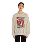 Festive Santa Crewneck Sweatshirt - Holiday Cheer