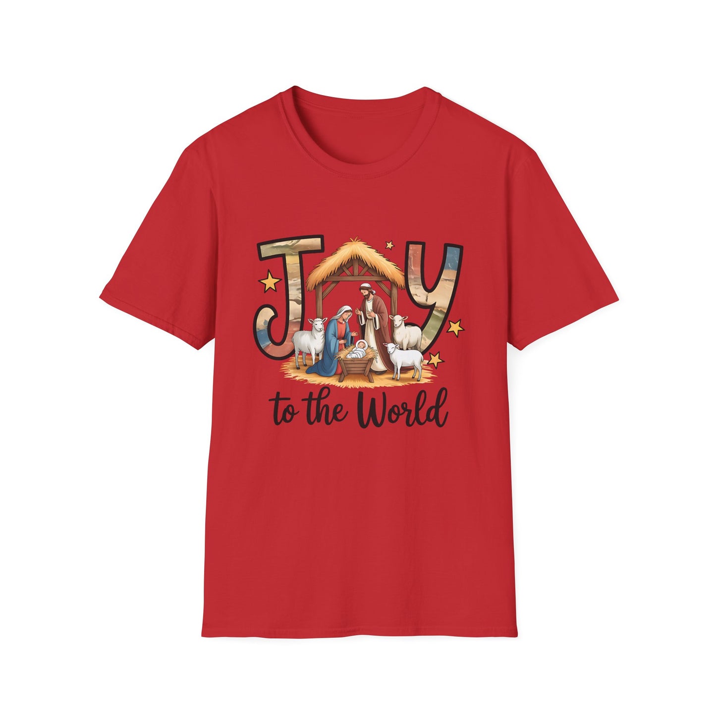 Joy to the World Nativity T-Shirt