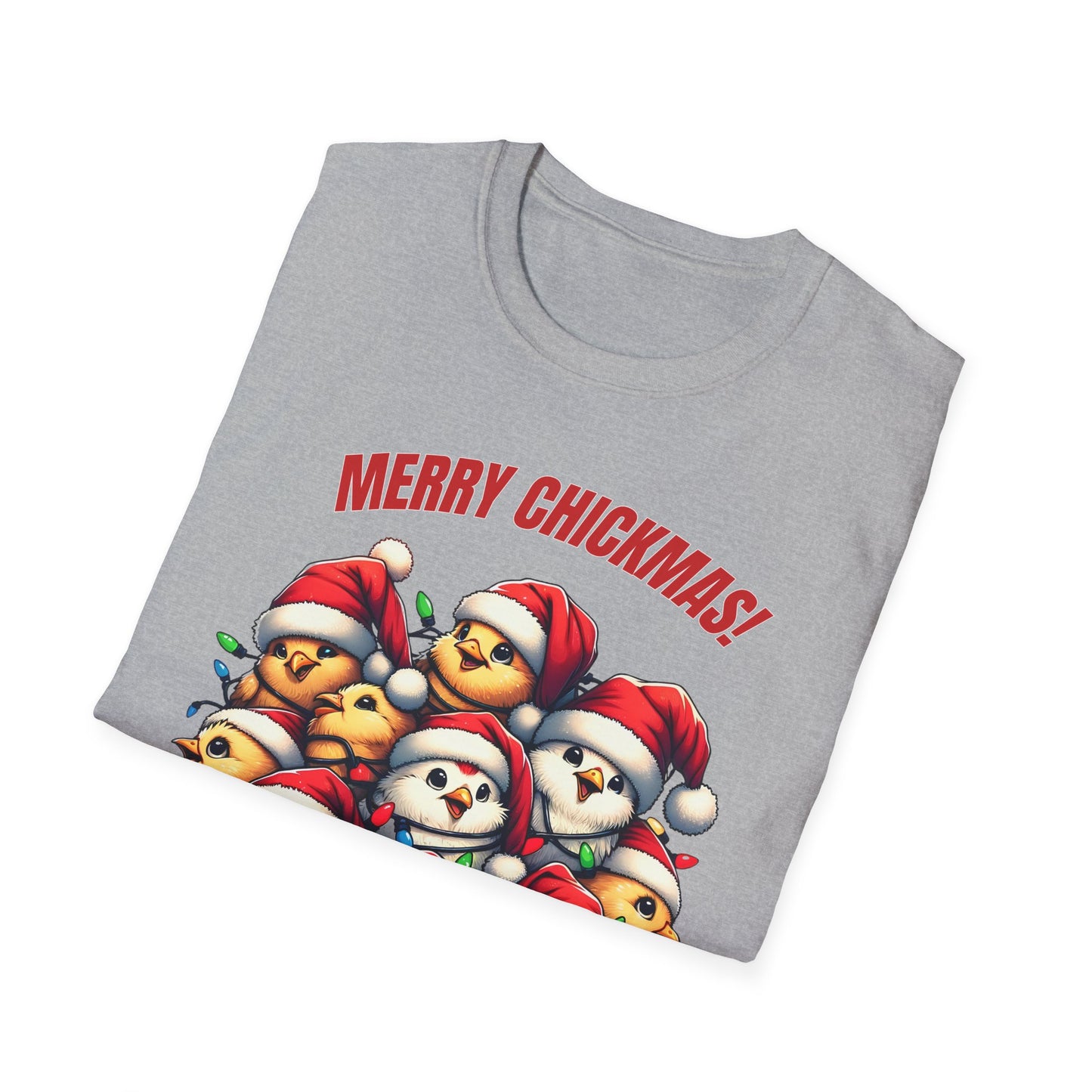 Merry Chickmas Funny Christmas Chickens T-Shirt