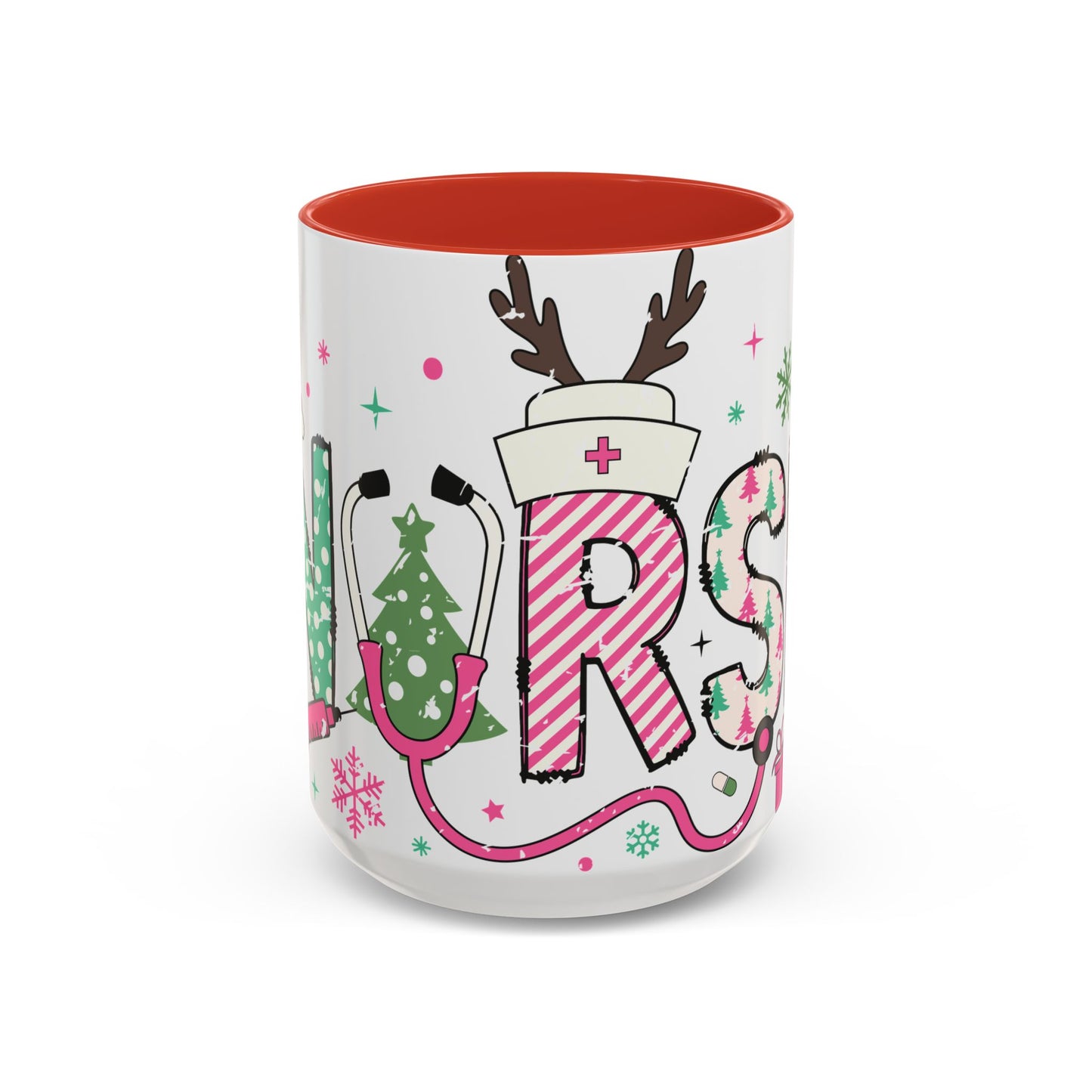 Nurse Christmas Coffee Mug - festive holiday gift for healthcare professionals