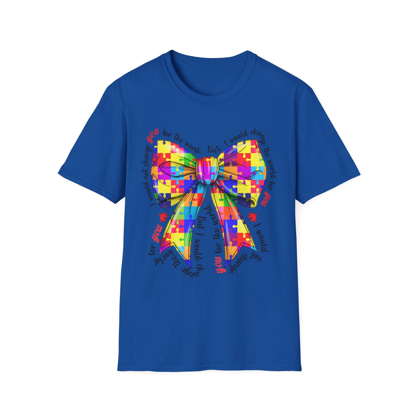 Colorful Bow Pride T-Shirt, LGBTQ+ Gift, Rainbow Graphic Tee, Unisex Fashion, Fun Party Shirt