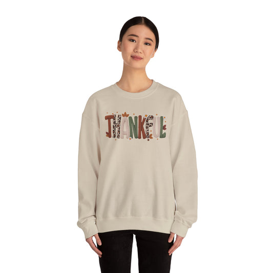 Thankful Vibes Crewneck Sweatshirt