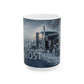 Winter Trucking Ceramic Mug