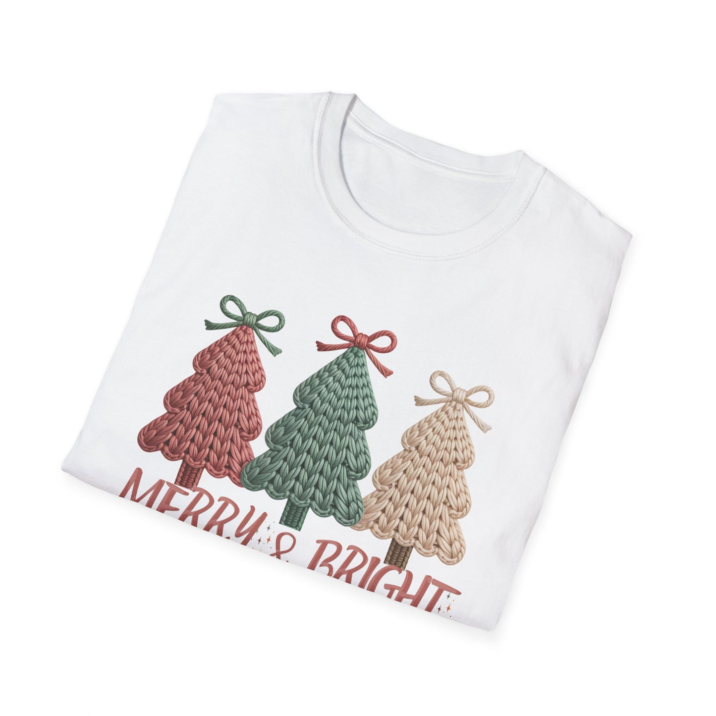 Christmas Trees 'Merry & Bright' T-Shirt