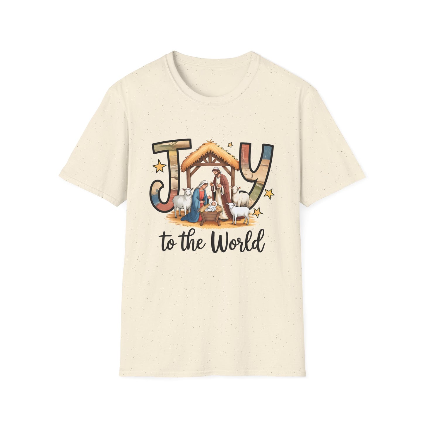 Joy to the World Nativity T-Shirt