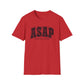 ASAP 'Always Stop And Pray' Graphic T-Shirt — Vintage Collegiate Lettering