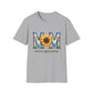 Colorful Mom Sunflower T-Shirt - Perfect Gift for Mother's Day, Birthday, Family Gatherings, Stylish Summer Wear