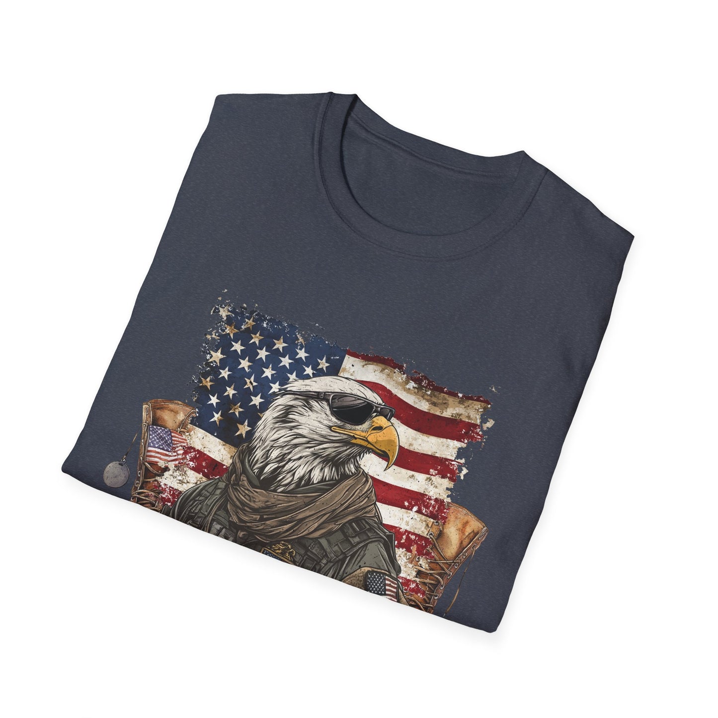 Proud Veteran Unisex T-Shirt | Patriotic Tee for Veterans, Comfortable Casual Wear, Military Appreciation Gift, Independence Day Apparel