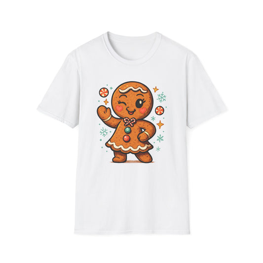 Gingerbread Cookie T-Shirt | Cute Holiday Apparel, Christmas Gift, Festive Tee, Unisex Style, Winter Wonderland Outfit