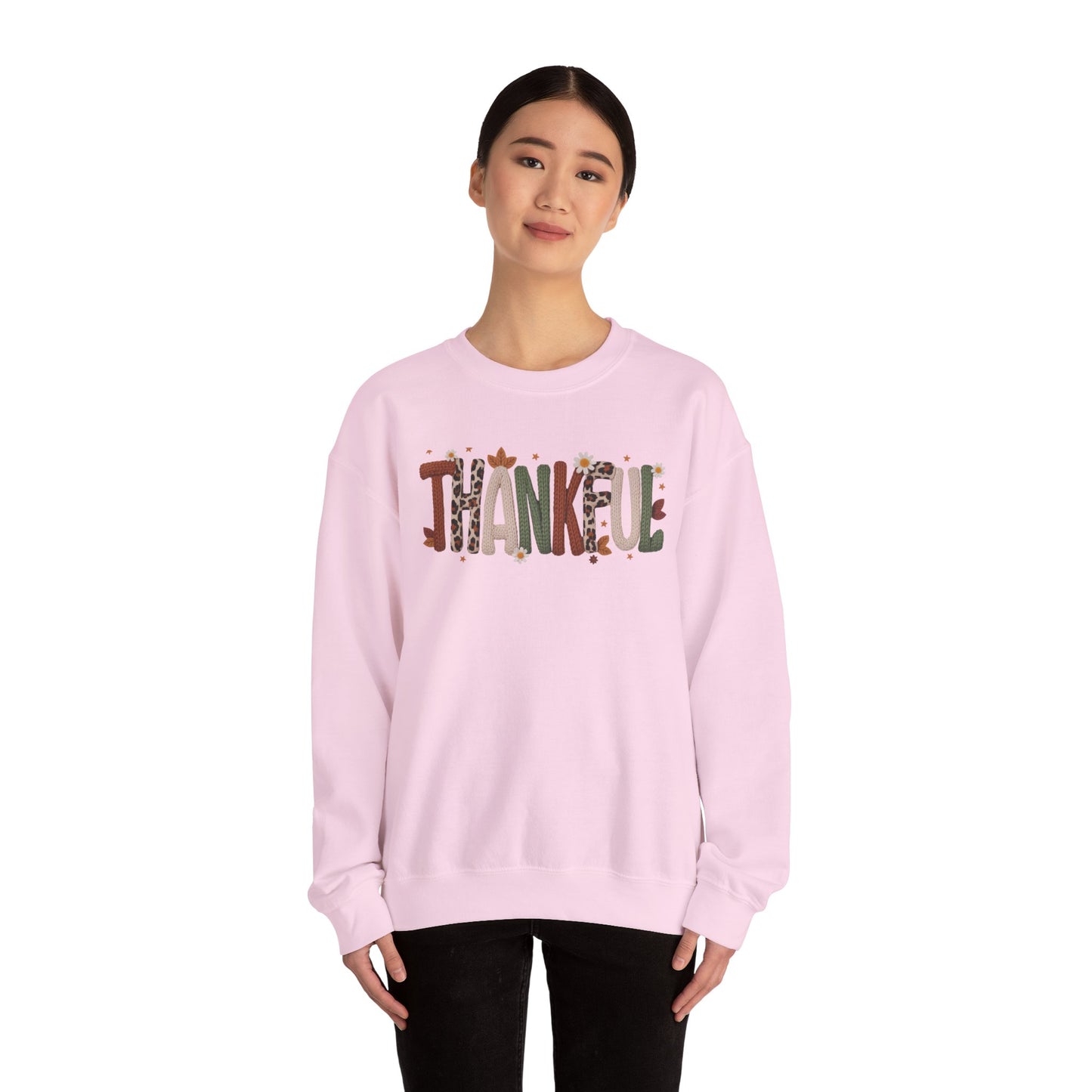 Thankful Vibes Crewneck Sweatshirt