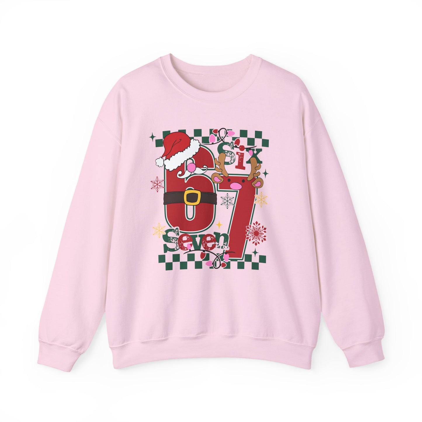 Festive Santa Crewneck Sweatshirt - Holiday Cheer