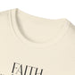 Faith Makes Things Possible Not Easy T-Shirt — Inspirational Christian Tee