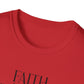 Faith Makes Things Possible Not Easy T-Shirt — Inspirational Christian Tee