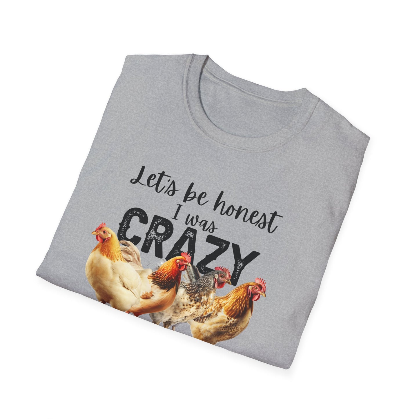 Crazy About Chickens T-Shirt, Funny Farm Shirt, Gift for Chicken Lovers, Unisex Tee for Animal Lovers, Farmhouse Apparel, Casual [...]