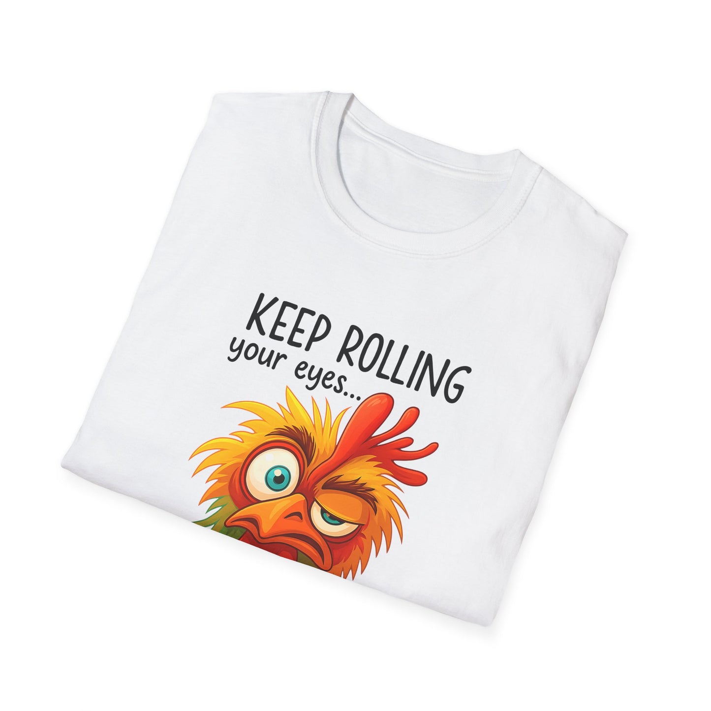 Funny Unisex T-Shirt with Chicken Design, Humor Tee, Gifting Idea, Casual Wear, Ideal for Friends, Birthday T-Shirt, Quirky Apparel