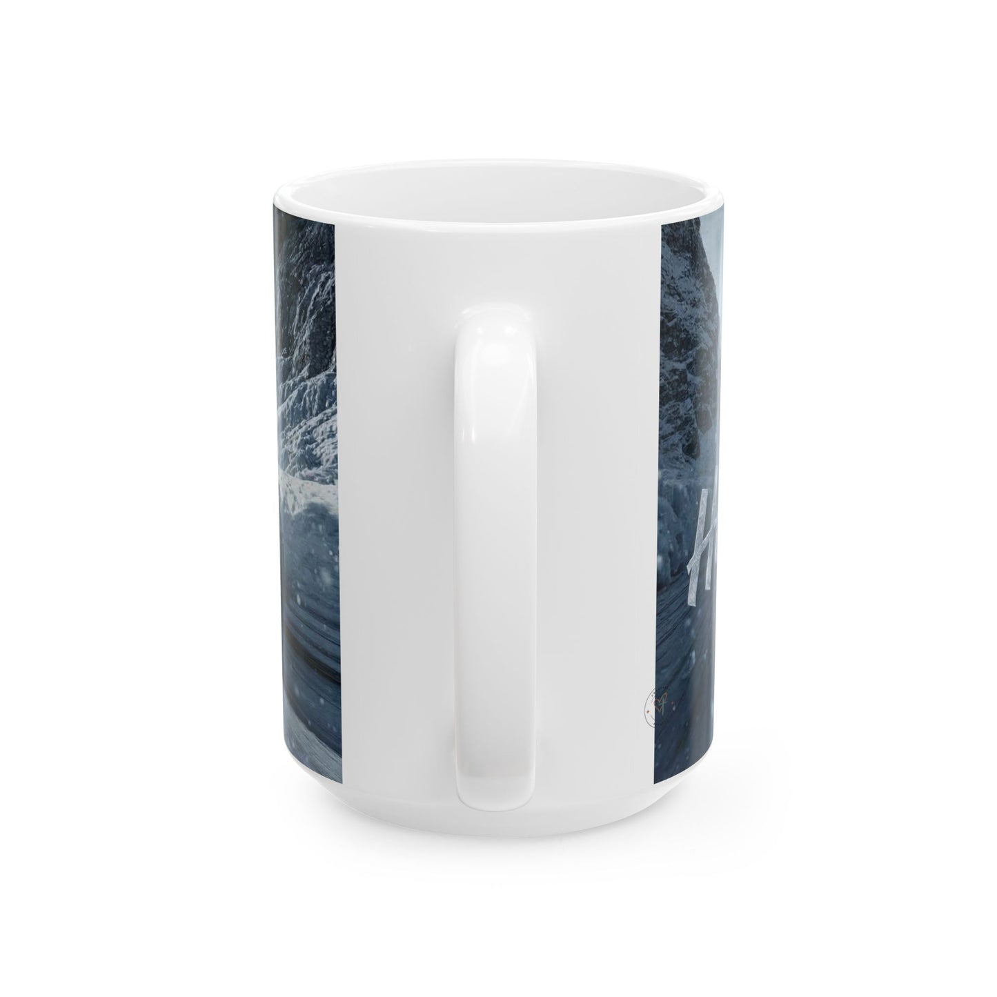 Winter Trucking Ceramic Mug