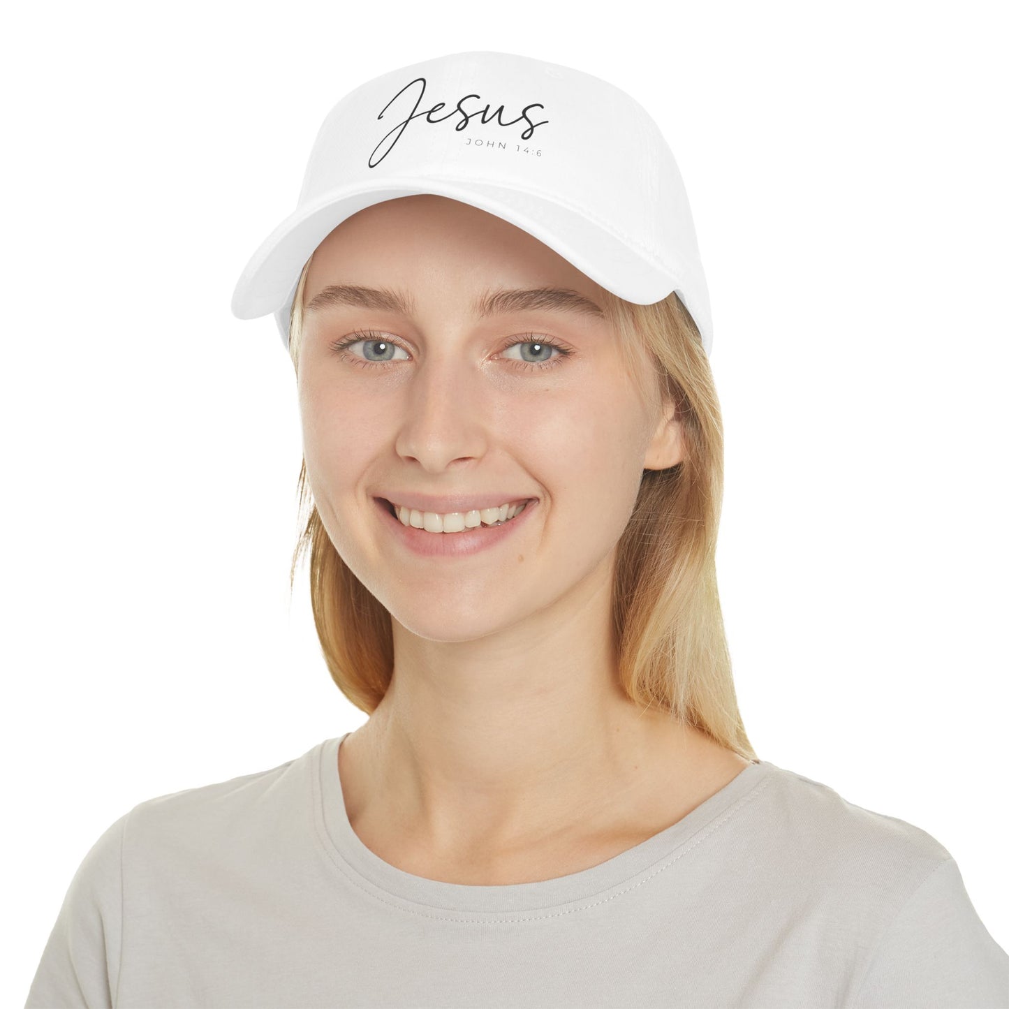 Faith-Inspired Low Profile Baseball Cap | Jesus Hat for Everyday Wear, Gift for Believers, Trendy Cap, Christian Apparel, Casual Headwear