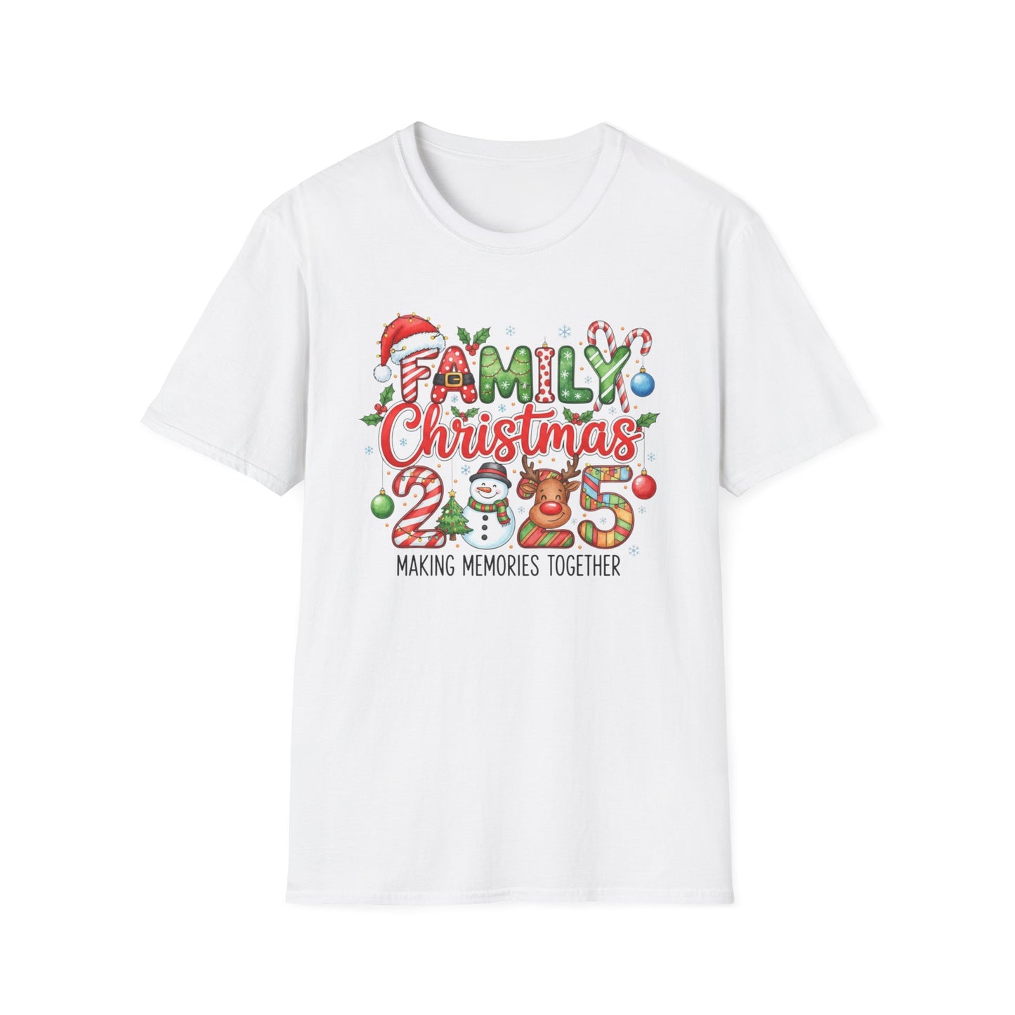 Family Christmas T-Shirt 2023 - Making Memories Together