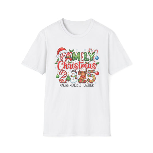 Family Christmas T-Shirt 2023 - Making Memories Together