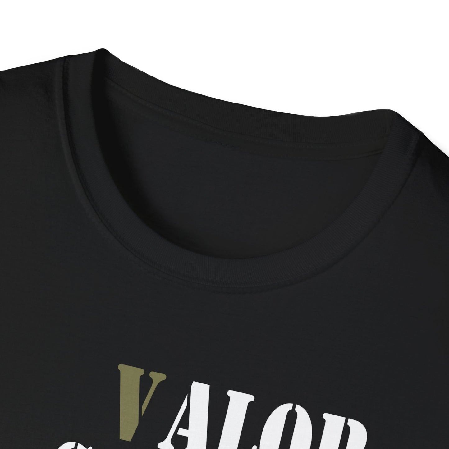 Unisex Softstyle T-Shirt - Valor, Service, Patriot, Hero Graphic Tee