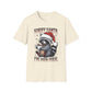 Sorry Santa I've Been Feral T-Shirt — Funny Raccoon Christmas Tee